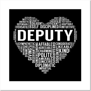 Deputy Heart Posters and Art